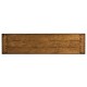 Large Figured Walnut Narrow Refectory Console