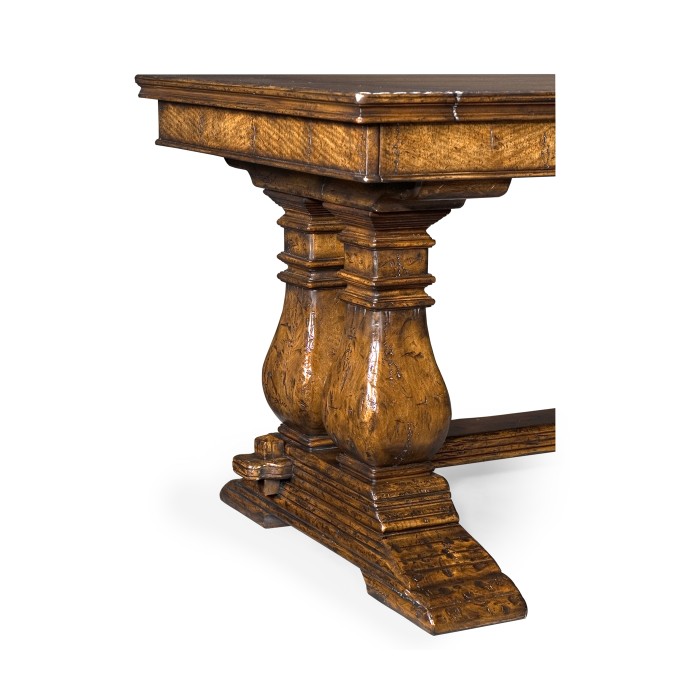 Refectory style desk