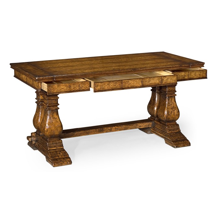 Refectory style desk