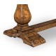 Refectory style coffee games table