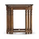 Nest of Three Country Oyster Tables