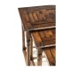 Nest of Three Country Oyster Tables