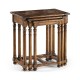 Nest of Three Country Oyster Tables