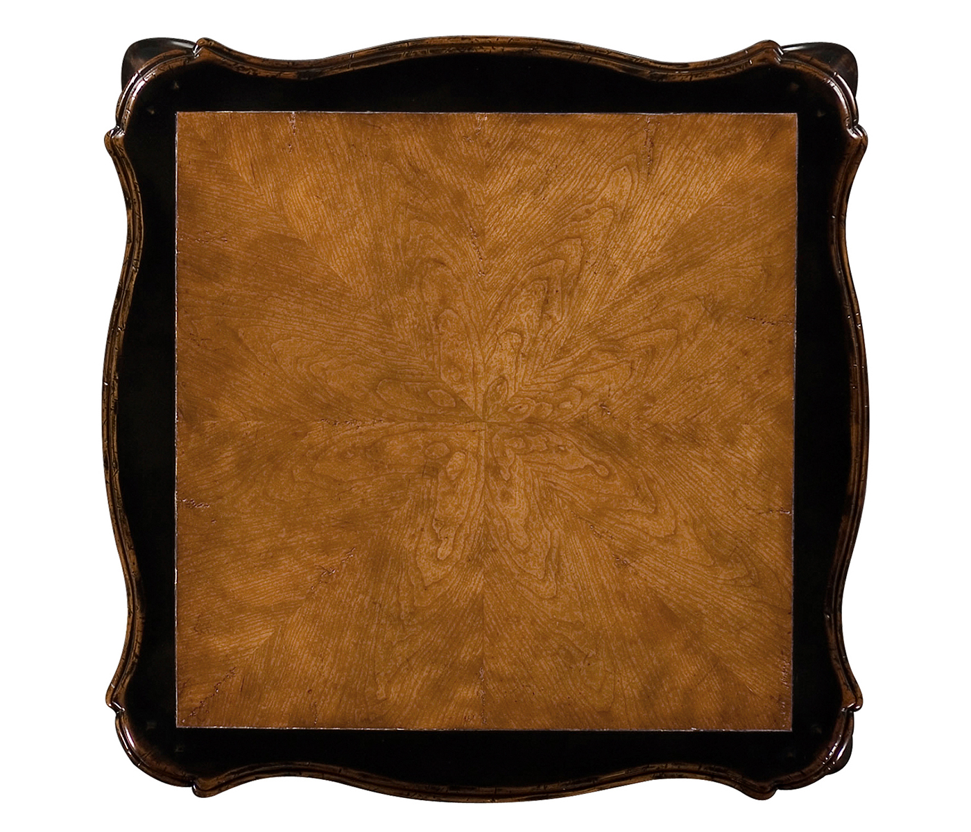 Black & Cherry Side Table