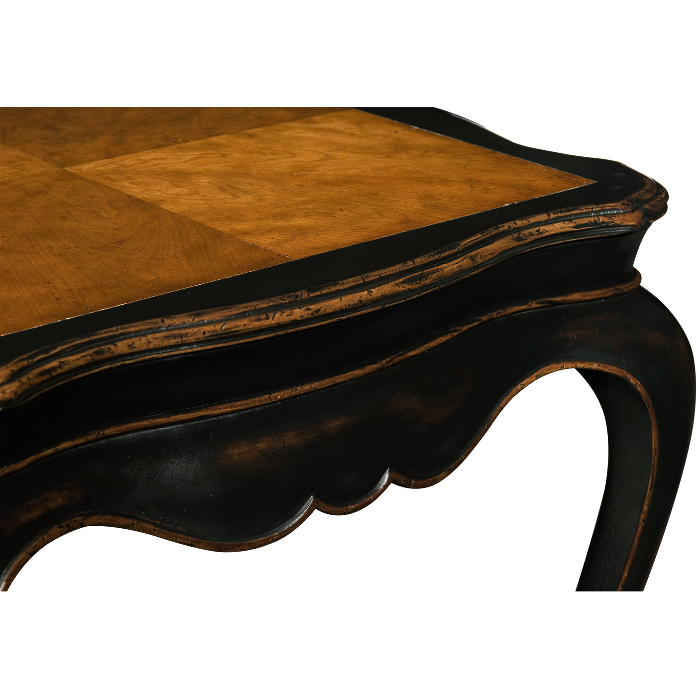 Black & Cherry Side Table