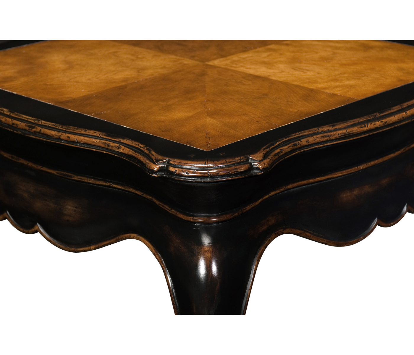 Black & Cherry Side Table