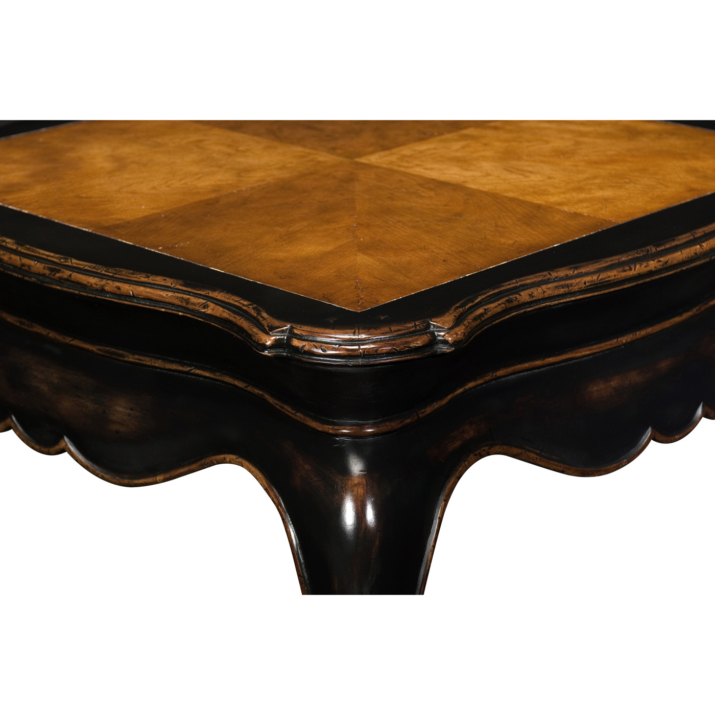 Black & Cherry Side Table