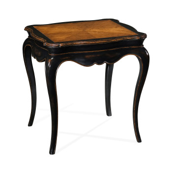 Black & Cherry Side Table