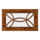 Oyster Coffee Table with a plain glass top