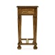 Narrow Walnut Side Table