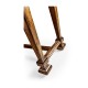 Narrow Walnut Side Table