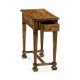 Narrow Walnut Side Table
