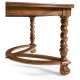 Rectangular oyster & églomisé coffee table