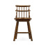 Rustic Dark Oak Side Bar Stool
