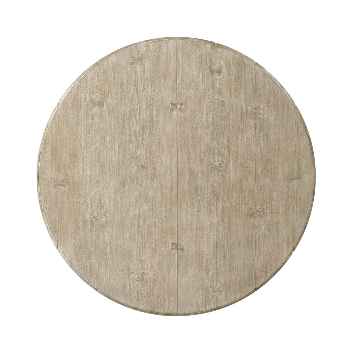 Extending Grey Oak Country Table 54