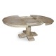 Extending Grey Oak Country Table 54