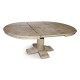Extending Grey Oak Country Table 54