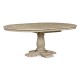 Extending Grey Oak Country Table 54