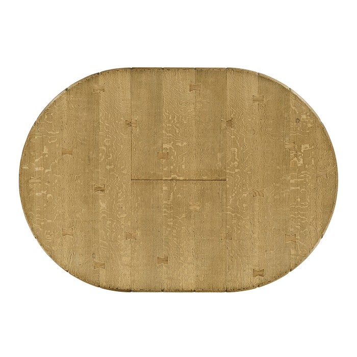 Extending Natural Oak Country Table 54