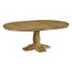 Extending Natural Oak Country Table 54