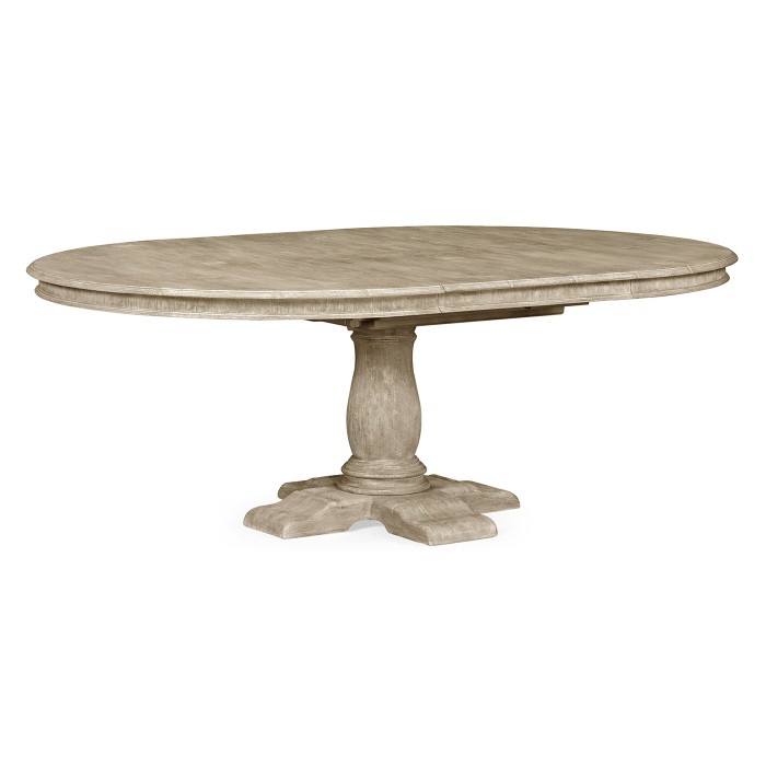 Extending Grey Oak Country Table 60