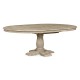 Extending Grey Oak Country Table 60