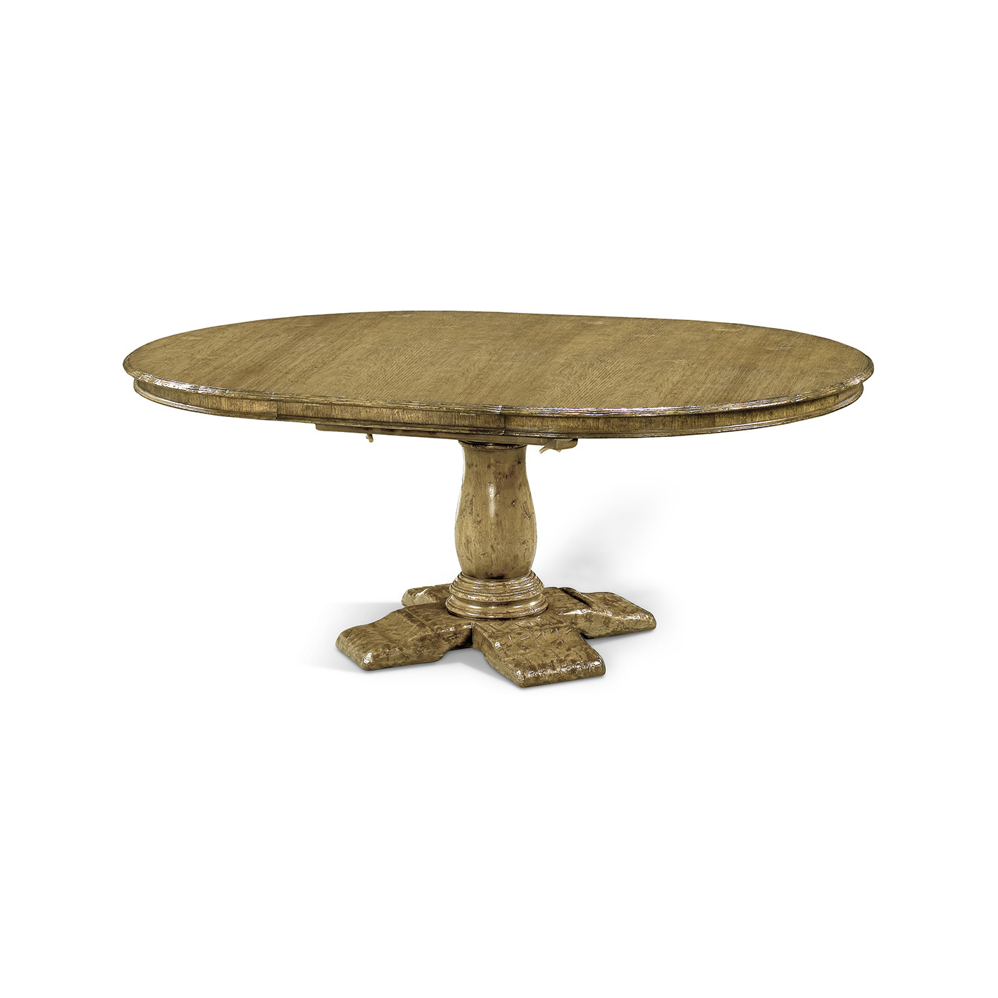 Extending Natural Oak Country Table 60