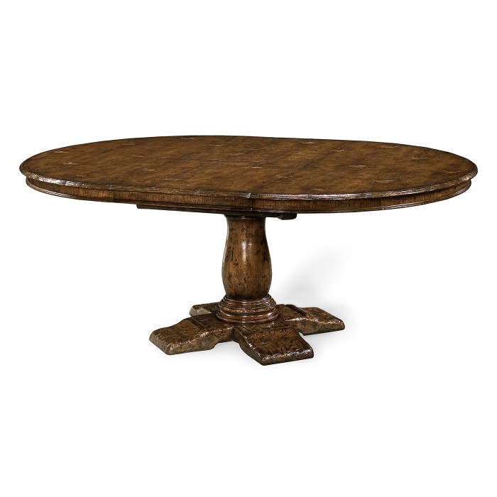 Extending Dark Oak Country Table 60