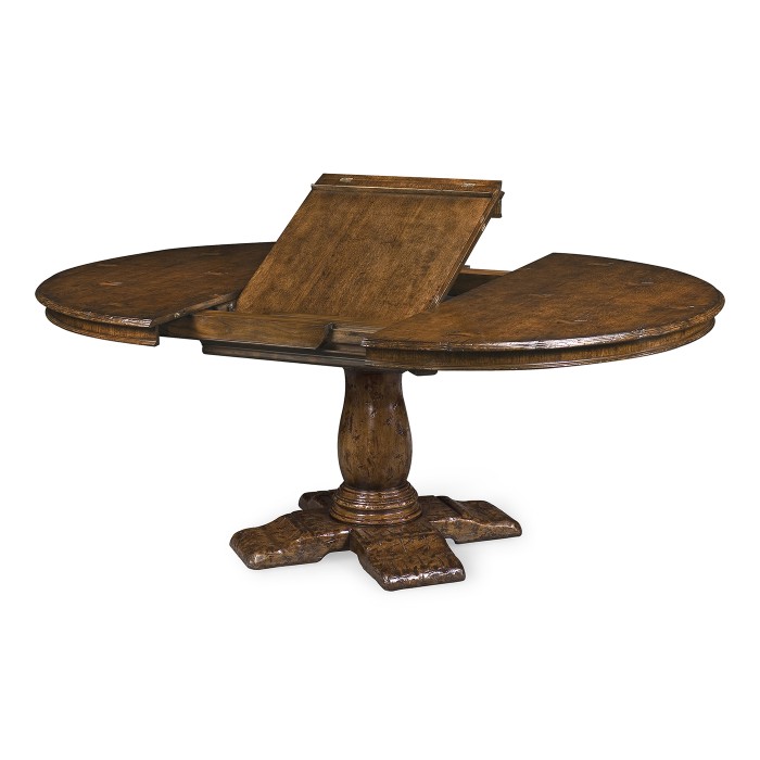 Extending Dark Oak Country Table 60
