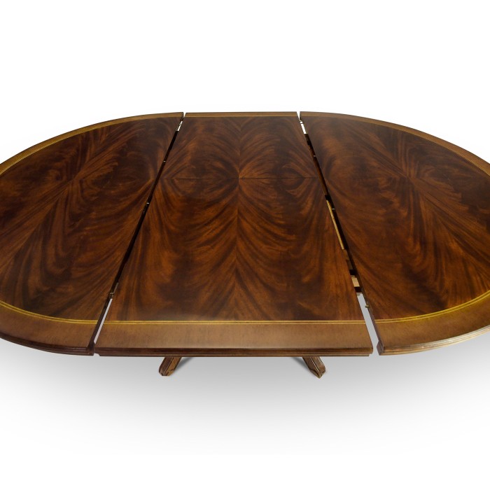 Extending Mahogany Dining Table 54