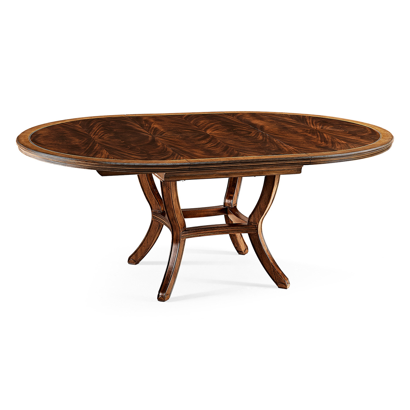 Extending Mahogany Dining Table 54