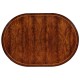 Mahogany Round Extending Dining Table 48