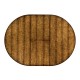 Country Walnut Round Extending Dining Table 48