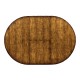 Country Walnut Round Extending Dining Table 54