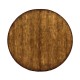 Country Walnut Round Extending Dining Table 54