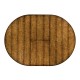 Country Walnut Round Extending Dining Table 60