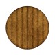 Country Walnut Round Extending Dining Table 60
