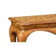 Painted flower console
