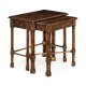 Chippendale gothic style nesting tables