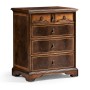 Small Chippendale Gothic Chest of Four Drawers