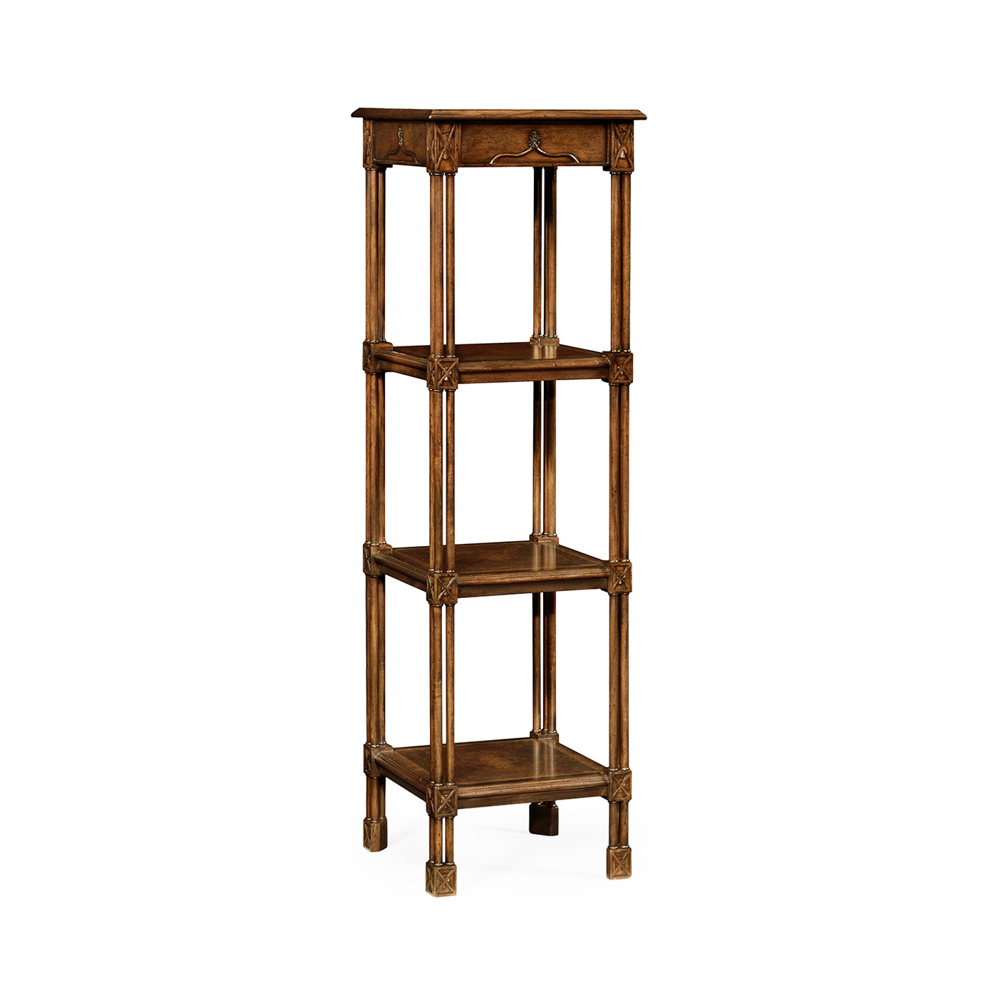 Chippendale Gothic Four-Tier Étagère