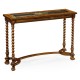 Oyster & églomisé console