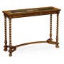 Oyster & églomisé console