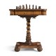 Oyster Veneer Games Table