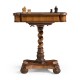 Oyster Veneer Games Table