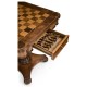 Oyster Veneer Games Table