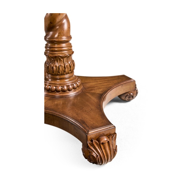 Oyster Veneer Games Table