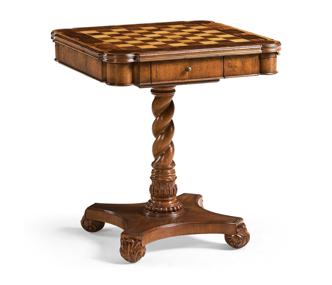 Oyster Veneer Games Table