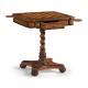 Oyster Veneer Games Table