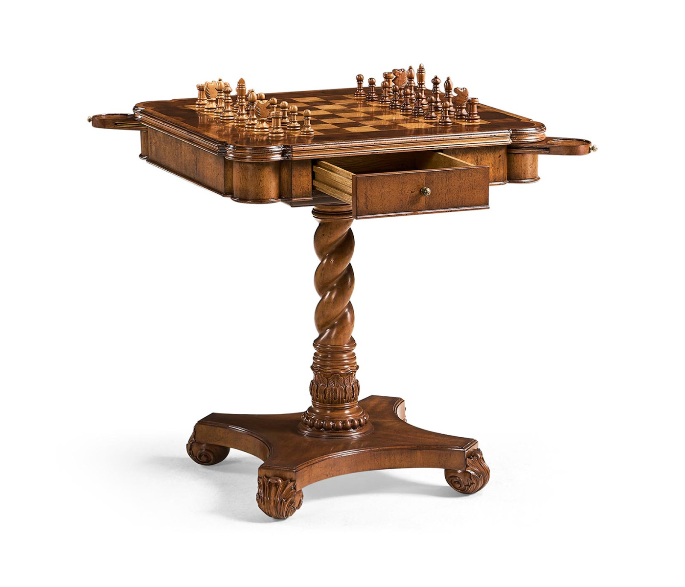 Oyster Veneer Games Table